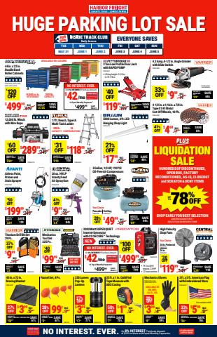 Tools & Hardware offers in Bethlehem PA | Huge Parking Lot Sale in Harbor Freight Tools | 5/31/2022 - 6/5/2022