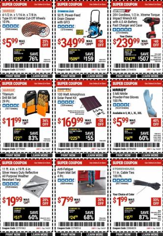 Harbor Freight Tools catalogue in Las Vegas NV | Harbor Freight - Offers | 6/20/2022 - 7/4/2022