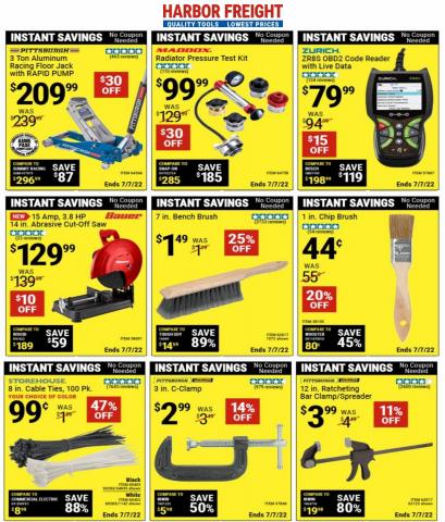 Harbor Freight Tools catalogue in Germantown MD | Harbor Freight Ad | 7/4/2022 - 7/7/2022