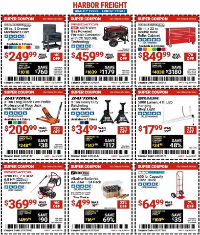 Harbor Freight Tools catalogue in Wilmington DE | Harbor Freight - Offers | 8/1/2022 - 8/18/2022