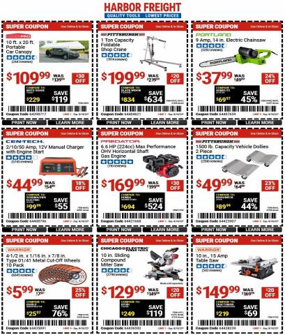 Harbor Freight Tools catalogue in Downers Grove IL | Harbor Freight - Offers | 8/1/2022 - 8/18/2022
