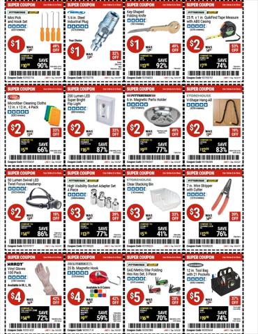 Tools & Hardware offers in Jacksonville FL | Harbor Freight Tools Weekly ad in Harbor Freight Tools | 9/19/2022 - 10/2/2022