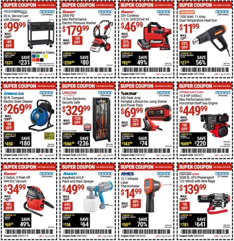 Harbor Freight Tools catalogue in Sterling VA | Harbor Freight Tools Weekly ad | 3/27/2023 - 4/13/2023