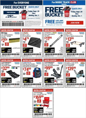 Harbor Freight Tools catalogue in Hayward CA | Harbor Freight Tools weekly ad | 9/29/2023 - 10/1/2023