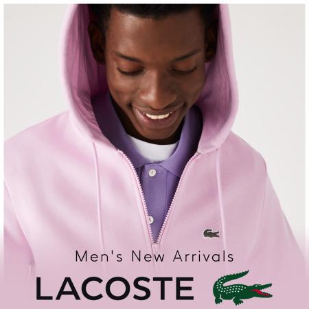 Lacoste catalogue | Men's New Arrivals | 8/20/2022 - 10/14/2022