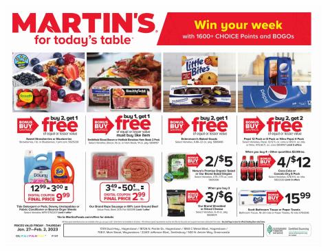 Martin's catalogue | Weekly Ad | 1/27/2023 - 2/2/2023