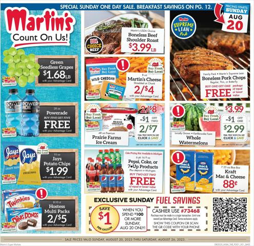 The easy way to shop: Stephens City Martin's offers online