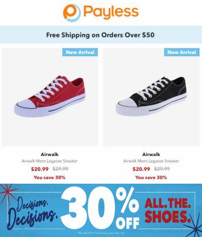 Clothing & Apparel offers in Raleigh NC | Payless - Offers in Payless | 7/1/2022 - 7/4/2022