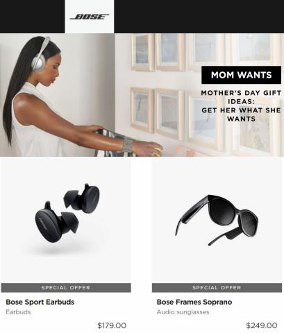 Bose catalogue in Huntley IL | Bose - Mother's Day | 4/26/2022 - 5/8/2022