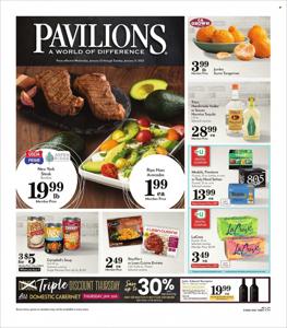 Offer on page 2 of the Weekly Add Pavilions catalog of Pavilions