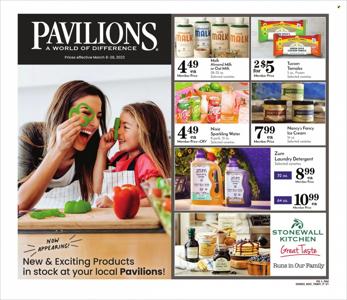 Pavilions catalogue in Los Angeles CA | Weekly Add Pavilions | 3/8/2023 - 3/28/2023