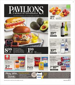 Offer on page 4 of the Weekly Add Pavilions catalog of Pavilions