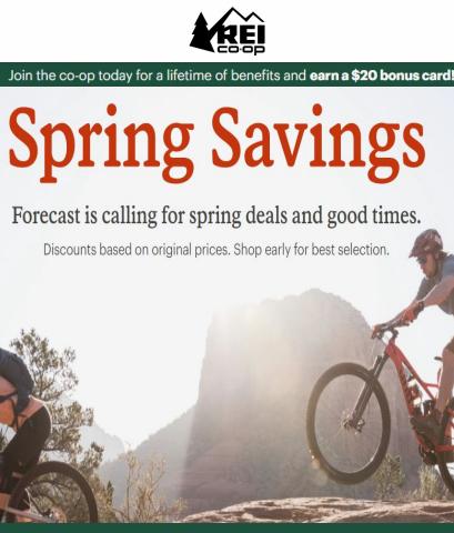 Rei catalogue in Westerville OH | Spring Savings | 4/29/2022 - 5/11/2022