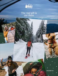 Offer on page 17 of the 2022 Holiday Gifting catalog of Rei
