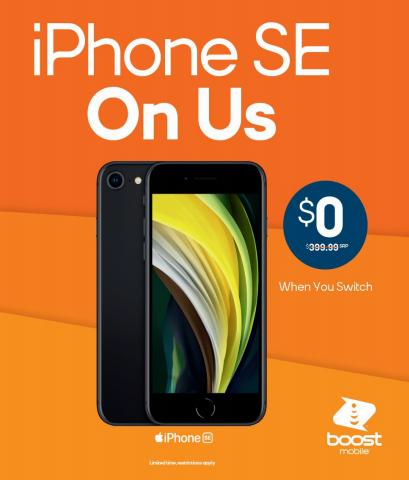 Electronics & Office Supplies offers in Corona NY | Boost Mobile - Offers in Boost Mobile | 6/6/2022 - 7/1/2022