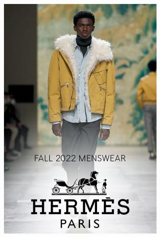 Luxury brands offers in Arlington VA | Fall 2022 Menswear in Hermès | 8/23/2022 - 10/17/2022