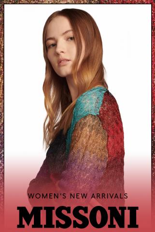 Luxury brands offers in Chicago IL | Women's New Arrivals in Missoni | 8/11/2022 - 10/7/2022