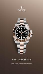 Offer on page 10 of the Rolex Gmt Master Ii catalog of Rolex