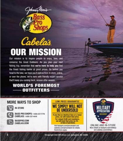 Bass Pro catalogue in Columbia MO | 2022 Bass Fishing | 3/27/2022 - 12/31/2022