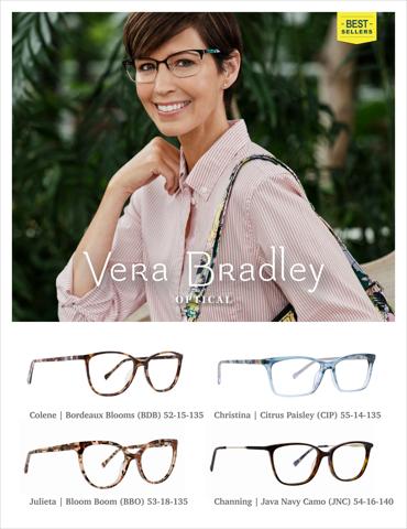Clothing & Apparel offers in Bell CA | Vera Bradley - Top Sellers Q3 - 2022 in Vera Bradley | 10/13/2022 - 11/30/2022