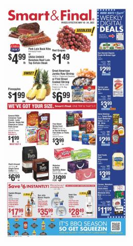 Smart & Final catalogue in Carmichael CA | Weekly Ad | 5/18/2022 - 5/24/2022