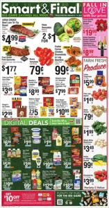 Offer on page 1 of the Smart & Final flyer catalog of Smart & Final
