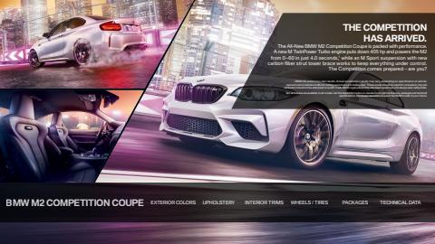 Offer on page 6 of the BMW M2 Brochure catalog of BMW