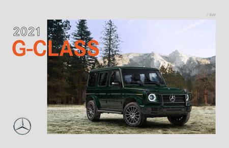 Mercedes-Benz catalogue | 2021 G-Class | 10/19/2021 - 12/31/2022