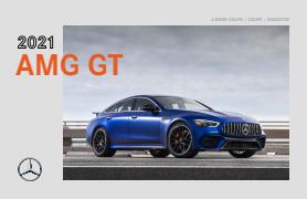 Offer on page 11 of the 2021 AMG GT catalog of Mercedes-Benz