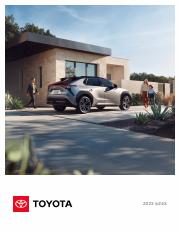 Offer on page 6 of the bZ4X catalog of Toyota