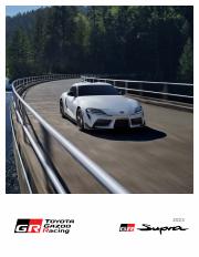 Offer on page 4 of the GR Supra catalog of Toyota