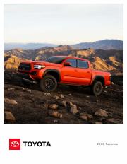 Offer on page 20 of the Tacoma catalog of Toyota
