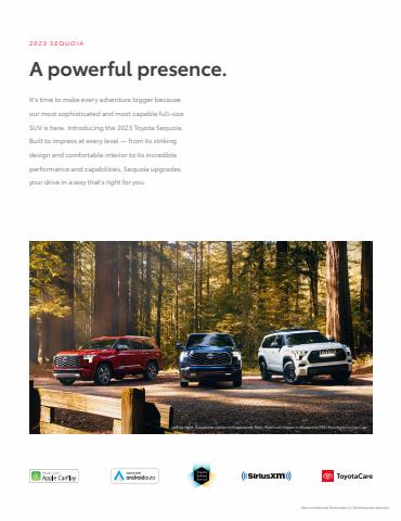 Toyota catalogue in Lemon Grove CA | Sequoia | 7/24/2023 - 7/24/2024