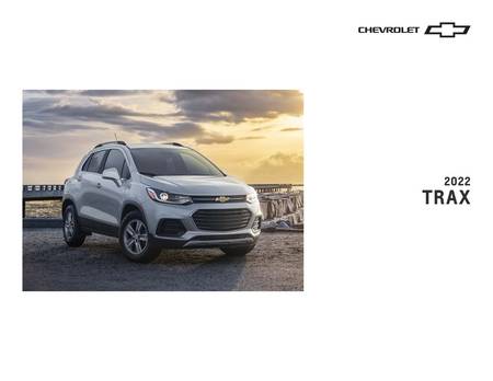 Chevrolet catalogue | 2022 Chevrolet Trax | 10/19/2021 - 5/31/2022