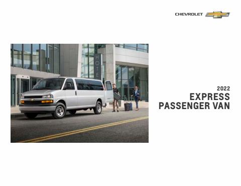 Chevrolet catalogue | 2022 Chevrolet  Express Passenger  | 1/18/2022 - 5/31/2022
