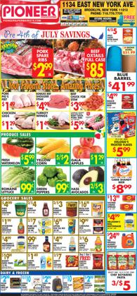4th of July deals in the Pioneer Supermarkets catalog ( 2 days left)