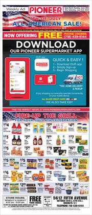 4th of July deals in the Pioneer Supermarkets catalog ( 3 days left)