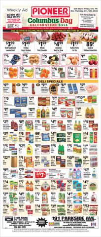 Pioneer Supermarkets catalogue | Pioneer Supermarkets weekly ad | 10/7/2022 - 10/13/2022