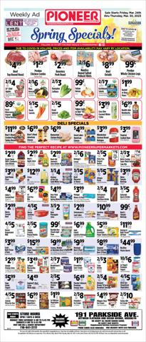 Pioneer Supermarkets catalogue in New York | Pioneer Supermarkets weekly ad | 3/24/2023 - 3/30/2023