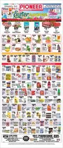 Offer on page 8 of the Pioneer Supermarkets weekly ad catalog of Pioneer Supermarkets