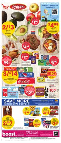 Ralphs catalogue in Fountain Valley CA | Ralphs Weekly ad | 9/21/2022 - 9/27/2022