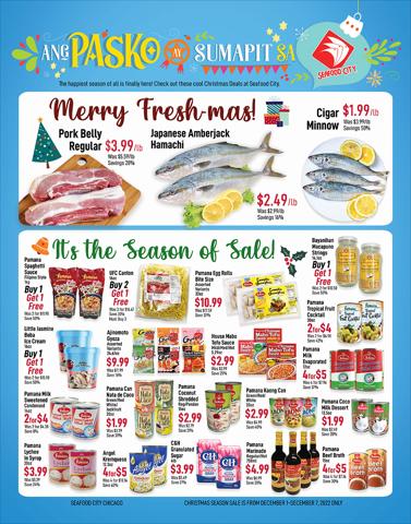 Grocery & Drug offers in Berwyn IL | Weekly Specials in Seafood City | 12/1/2022 - 12/7/2022