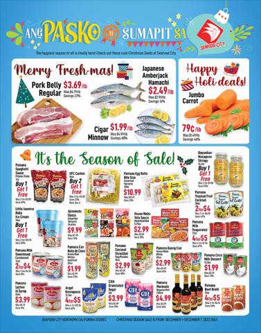 Seafood City catalogue in Hayward CA | Weekly Specials | 12/1/2022 - 12/7/2022