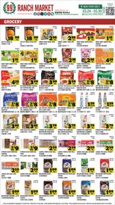 Grocery & Drug offers in Los Angeles CA | 99 ranch weekly ad in 99 Ranch | 3/25/2023 - 3/28/2023
