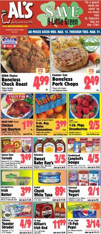 Al's Supermarket catalogue | Weekly Ad | 3/15/2023 - 3/21/2023