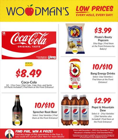 Woodman's catalogue in Des Plaines IL | Woodman's weekly ad | 12/1/2022 - 12/4/2022