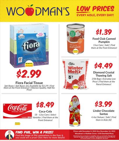 Grocery & Drug offers in Schaumburg IL | Woodman's weekly ad in Woodman's | 12/8/2022 - 12/11/2022