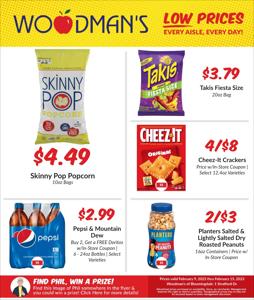 Grocery & Drug offers in Bartlett IL | Woodman's weekly ad in Woodman's | 2/9/2023 - 2/15/2023