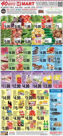 Grocery & Drug offers in Chandler AZ | Hmart weekly ad in Hmart | 6/30/2022 - 7/6/2022