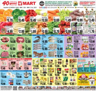 Grocery & Drug offers in Montebello CA | Hmart weekly ad in Hmart | 3/15/2023 - 3/21/2023
